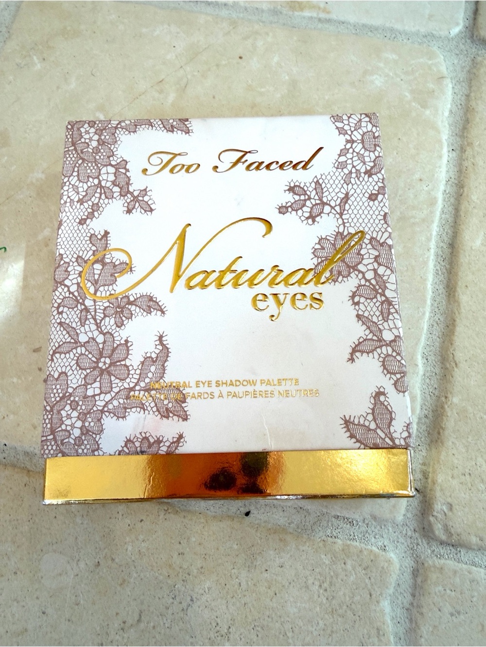 Too Faced Natural Eyes New in Box- Mint Condition!! Neutral Eye Shadow Pallette